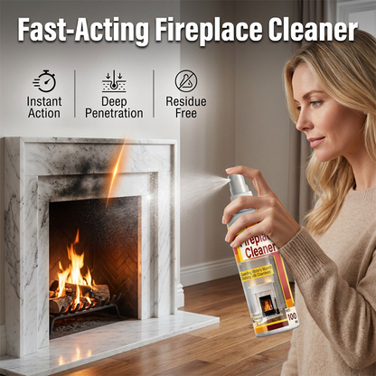Fast‑Acting Fireplace Cleaner Spray