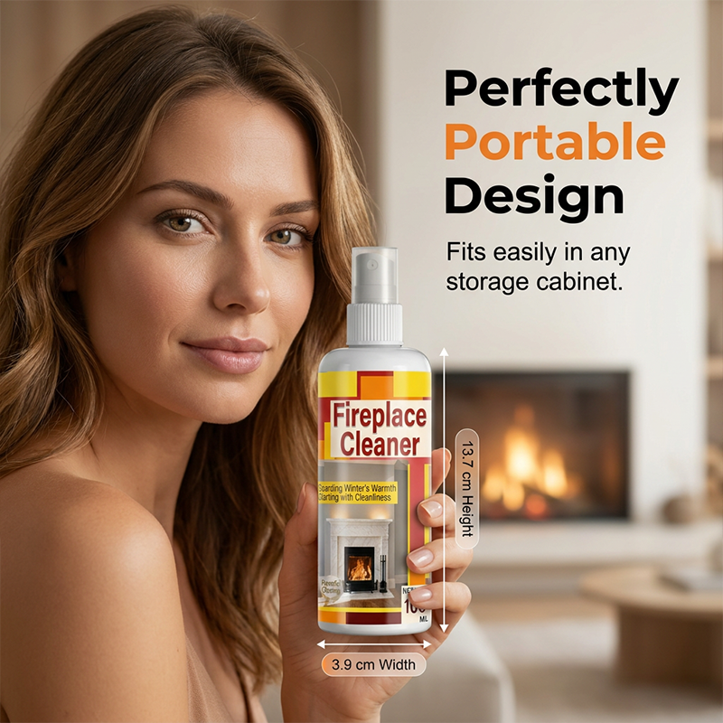 Fast‑Acting Fireplace Cleaner Spray
