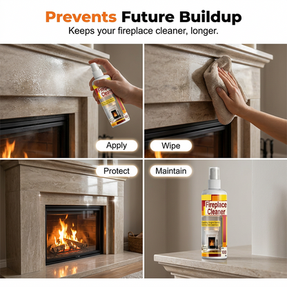 Fast‑Acting Fireplace Cleaner Spray
